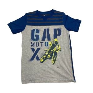 Gap Moto X Graphic Tee Thrifted Vintage Style Size L